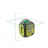 Ryobi 360° Zöld vonallézer teleszkóppal - RB360GLL-K