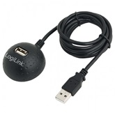 LogiLink CU0013B USB2.0 hosszabbító dokkolóval - 1,5m