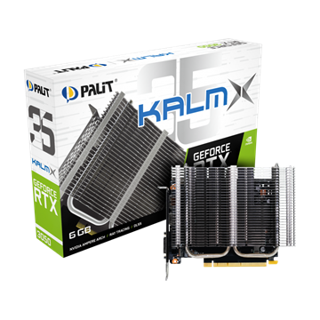 PALIT NVIDIA RTX3050 KalmX 6GB GDDR6 - NE63050018JE-1070H