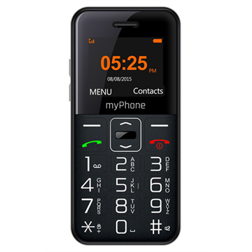 myPhone HALO Easy 1,7" mobiltelefon - fekete - Bontott termék