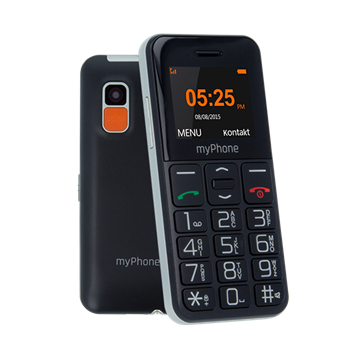 myPhone HALO Easy 1,7" mobiltelefon - fekete - Bontott termék